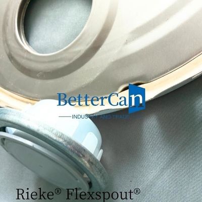 Accesorios para cubos de lata de 300 mm 0,38 mm tapa de metal con tapa de Rieke Flexspout para cubos de metal de 20 litros
