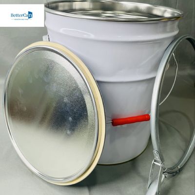 Contenedor de 10 litros de recubrimiento vacío para envases de pintura