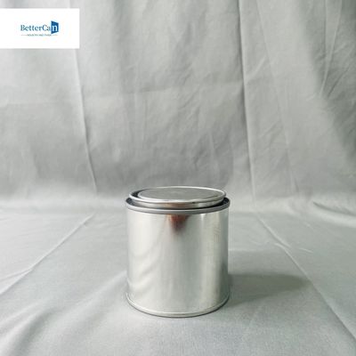 0.28 mm de espesor Blanco de pintura redonda latas de estaño con tapa triple apretada 1 litro cuadrado de lata de estaño vacía
