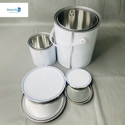 4 litros de almacenamiento de disolventes industriales 1 galón de lata para adhesivos químicos Impresión CMYK