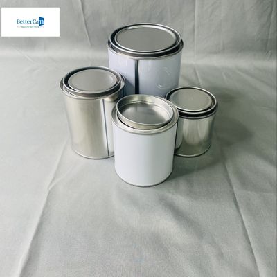 Envases de lata de pintura de 250 ml Envases de lata redondos pequeños de 500 ml con tapas
