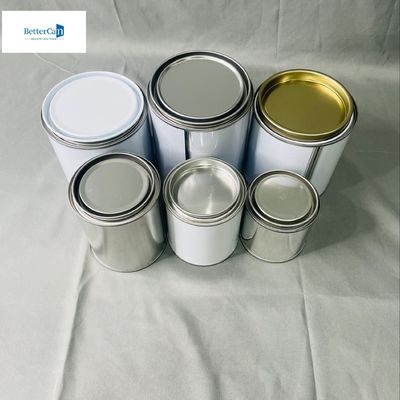 500 ml de productos químicos redondos 250 ml de latas de pintura vacías 0,23 mm de grosor